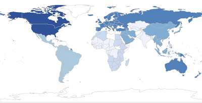 Comparing regions: maps, cartograms and tree maps