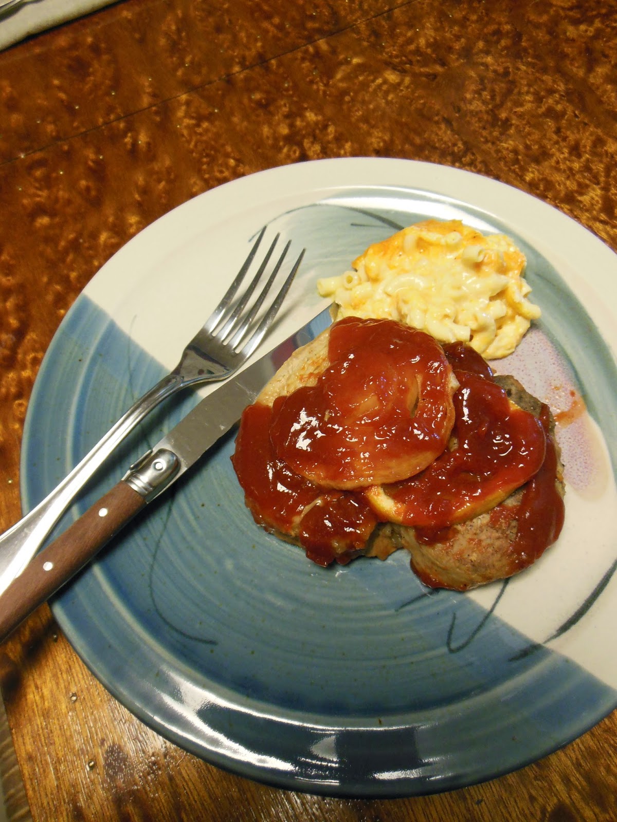 Oven Barbecued Pork Chops, vintage recipe circa 1965 Our Sunday Cafe