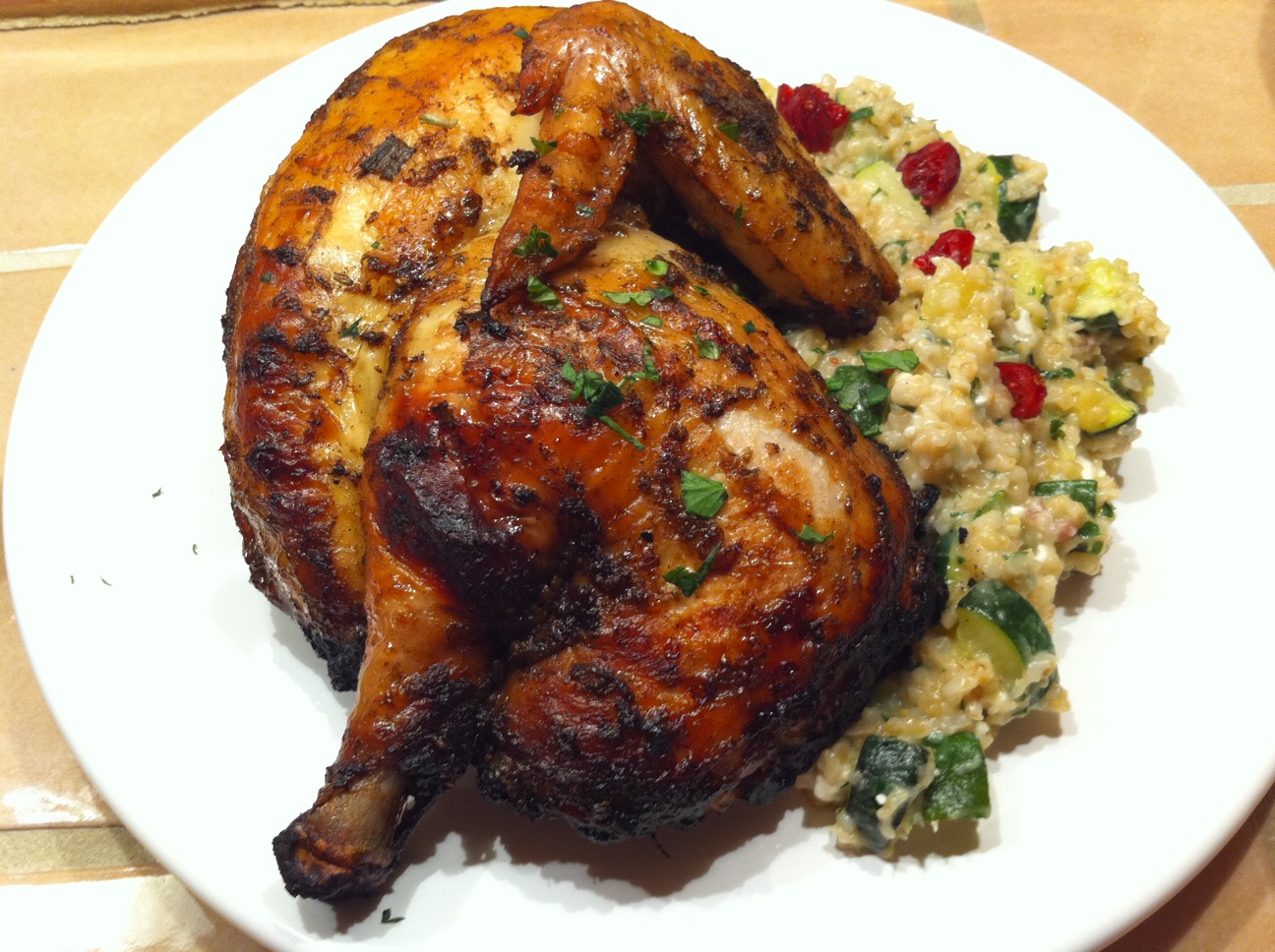 The Meat and Potatoes Foodie Jerk Chicken