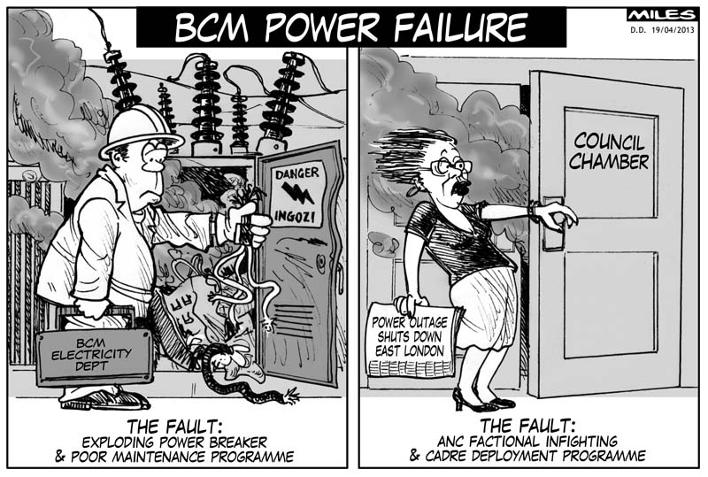 Cartoons By Miles Power Failure