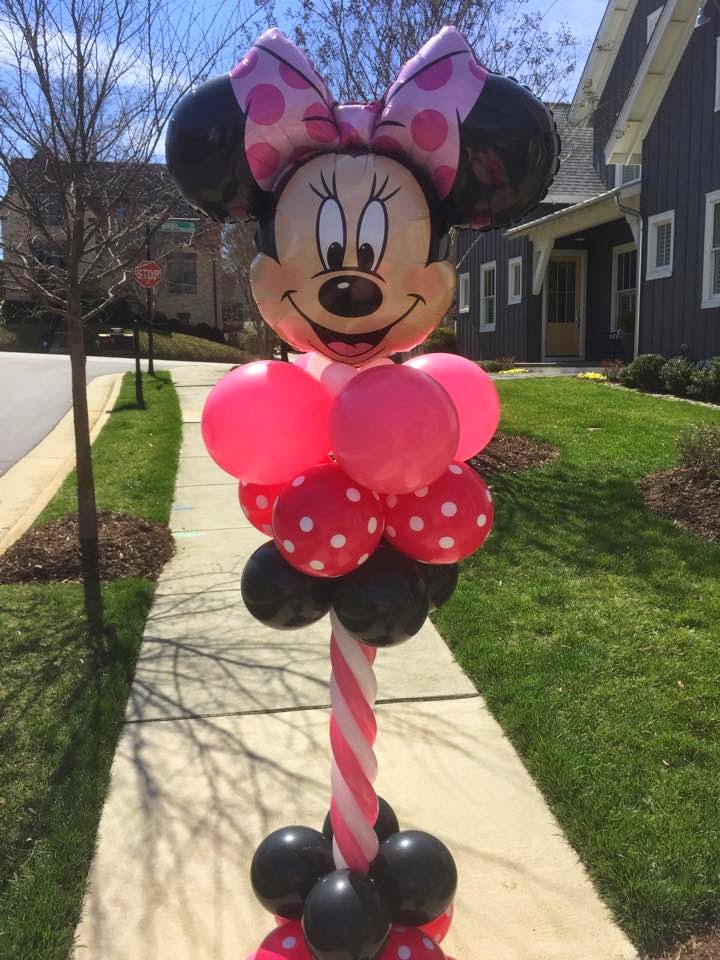 Capital Balloon Studios Minnie Mouse Balloon Decor