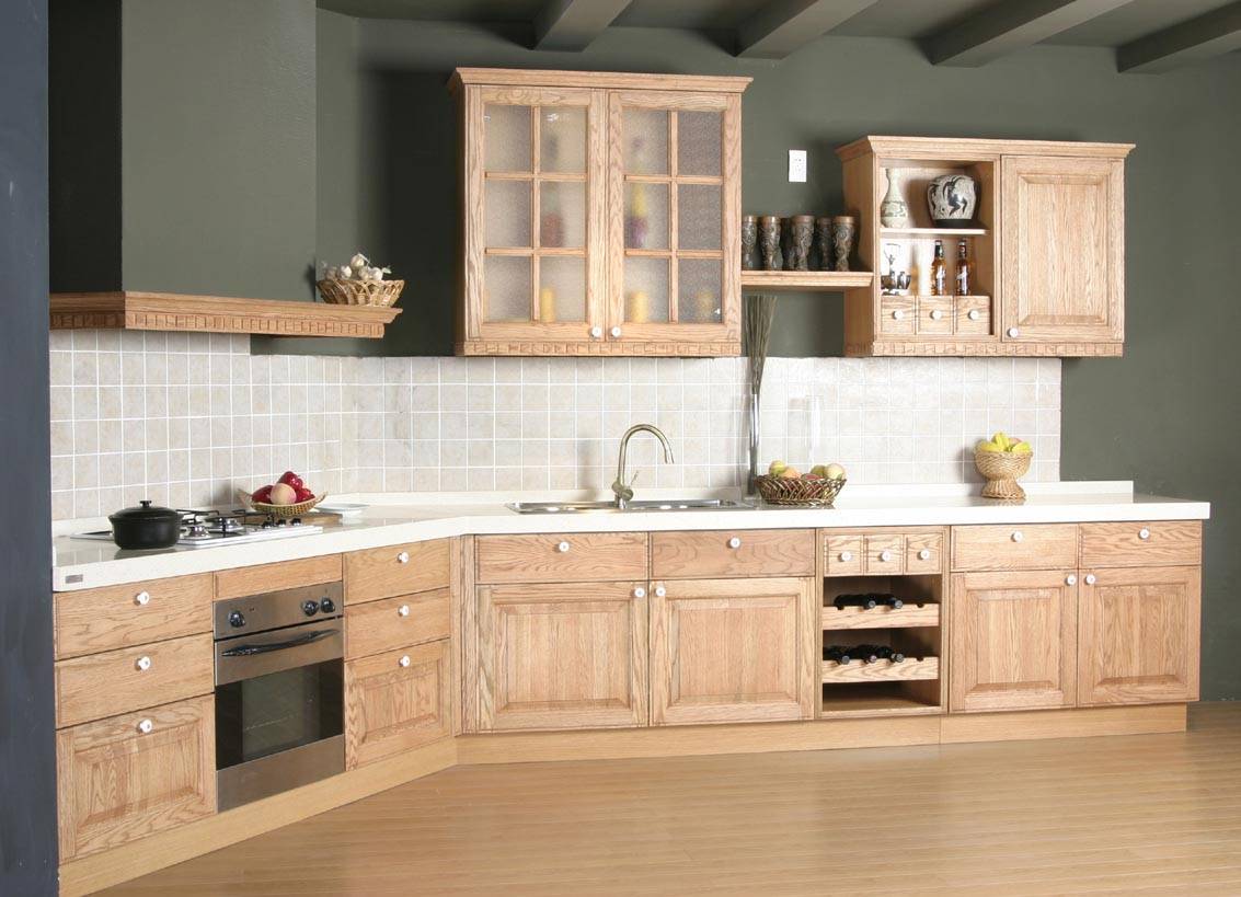 Kitchen wood cabinets Wood Kitchen Cabinets