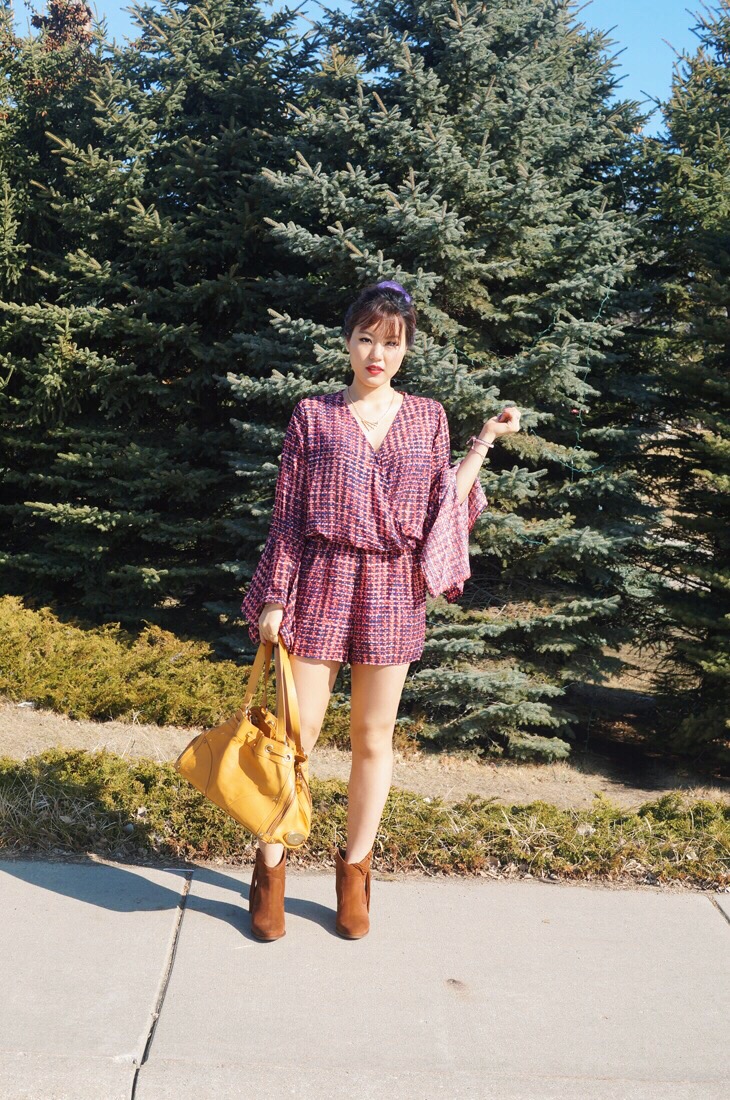 Handkerchief Sleeve Romper Haekunamatata Handkerchief-Sleeve-Romper-Haekunamatata