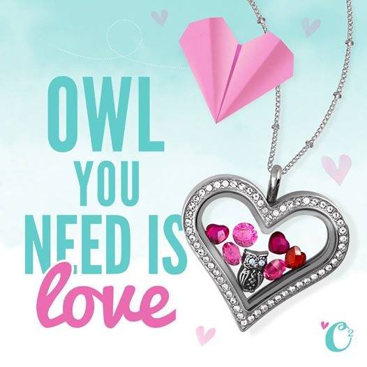 Heart Shaped Locket from Origami Owl | Shop StoriedCharms.com