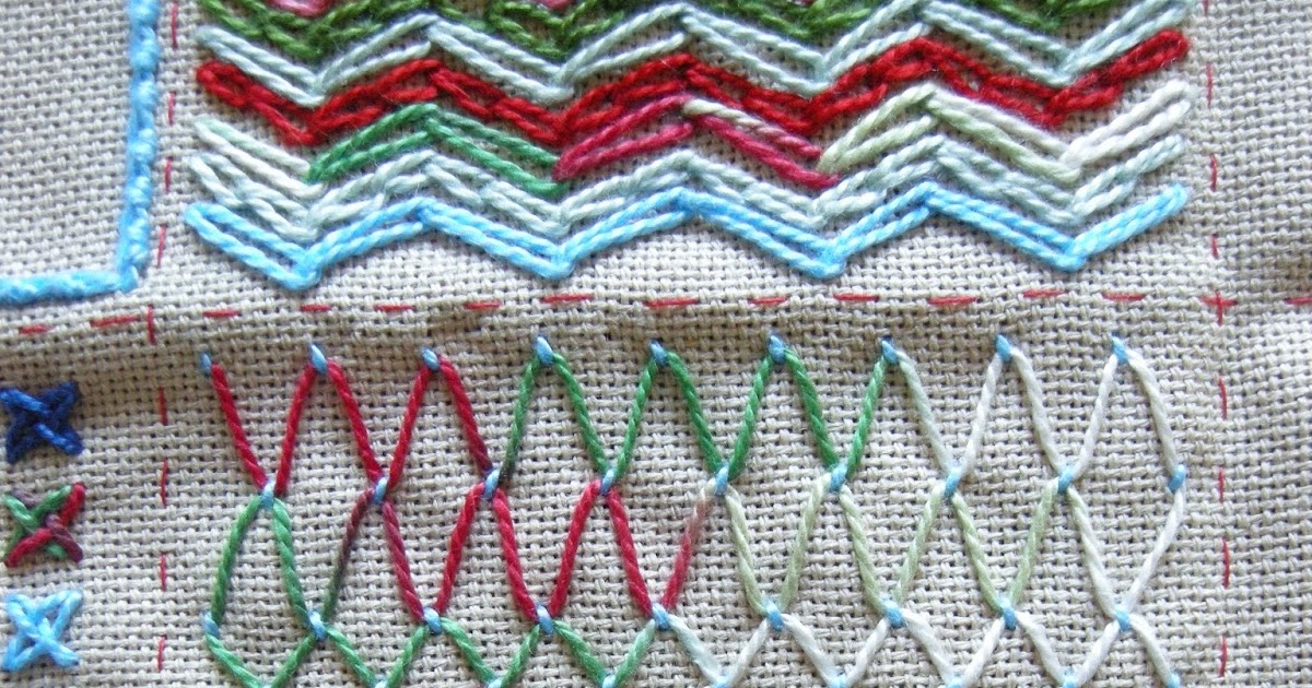 Queenie's Needlework TAST 78 Cloud Filling Stitch