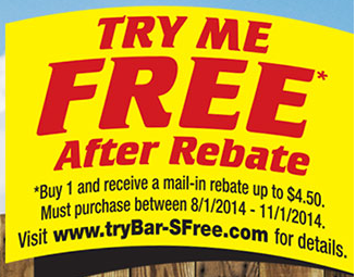 Five Free Bar-S Products After Mail in Rebate
