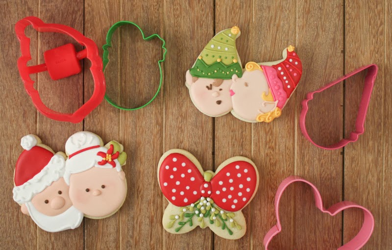Kissy Elves Christmas Cookie Tutorial