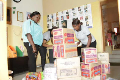 Actress Eiola Badmus celebrates Birthday with the less privileged