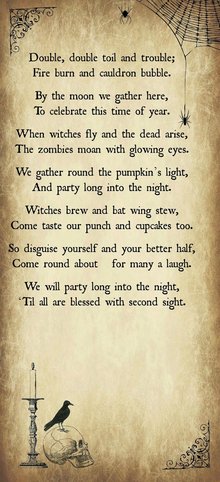Crafty in Crosby: Halloween Party Invitation 2014