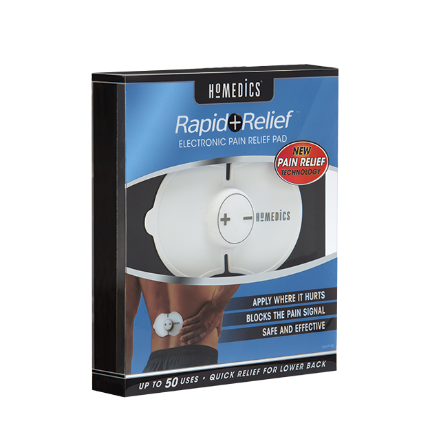 New Age Mama Review Rapid Relief Electronic Pain Relief Pad from HoMedics