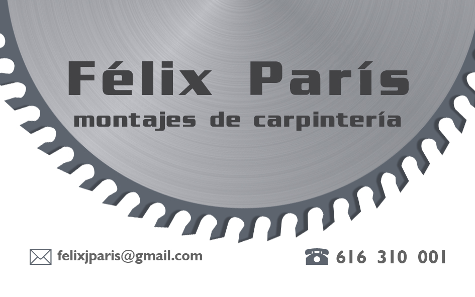 Felix París - Montajes de carpinteria