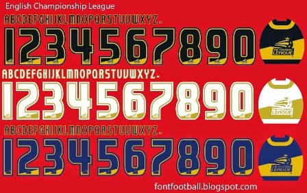 English+Championship+League+font+vector.