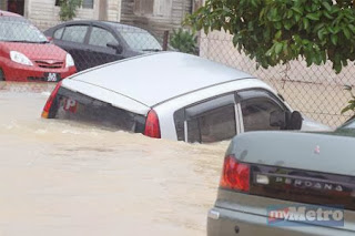 Terkini - Banjir di Kuantan, Pahang Semakin Buruk