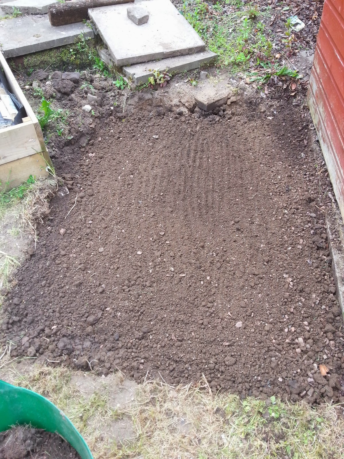 Grow my own Eden Creating my corn bed!