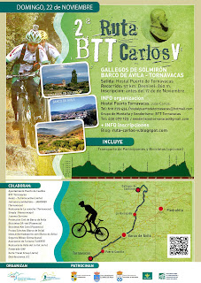 Ruta BTT Carlos V. Valle del Jerte