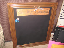 sold- XL magnetic chalkboard
