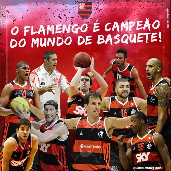 Marcado na história! Há sete anos, Flamengo se tornava campeão Mundial de  Basquete - Coluna do Fla