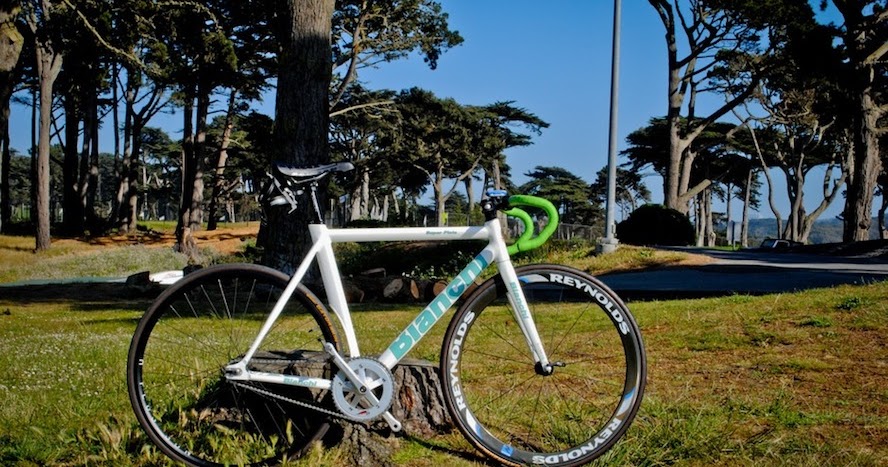 bianchi super pista white