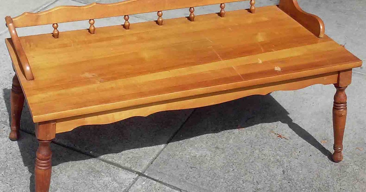 UHURU FURNITURE & COLLECTIBLES SOLD Early American Style Coffee Table