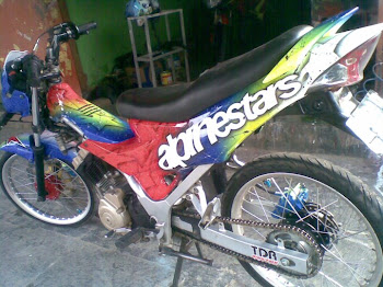 satria f airbrush