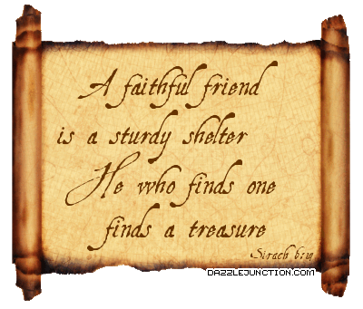 friendship sirach quotes verses book bible friends biblical friend finds faithful treasure who faith 2010 god true passages topic quotesgram