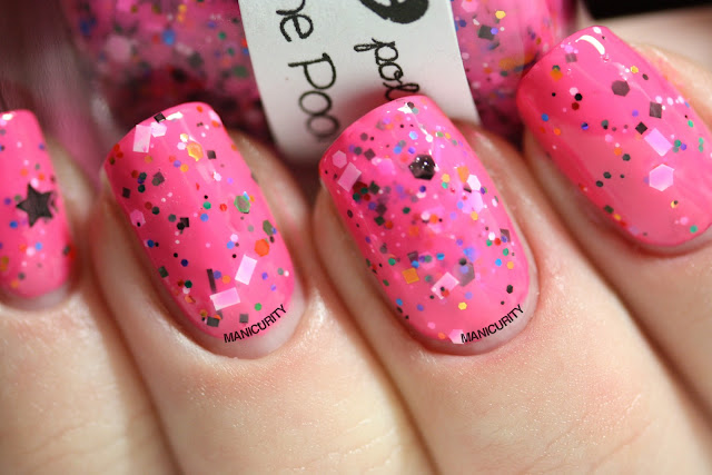 Manicurity | Trelly's M.I.S.C Polish Summer 2013 Collection - Flamingos in the Pool over Wet n Wild Wild Shine Lavender Creme Manicurity | Trelly's M.I.S.C Polish Summer 2013 Collection - Flamingos in the Pool over Wet n Wild Wild Shine Lavender Creme