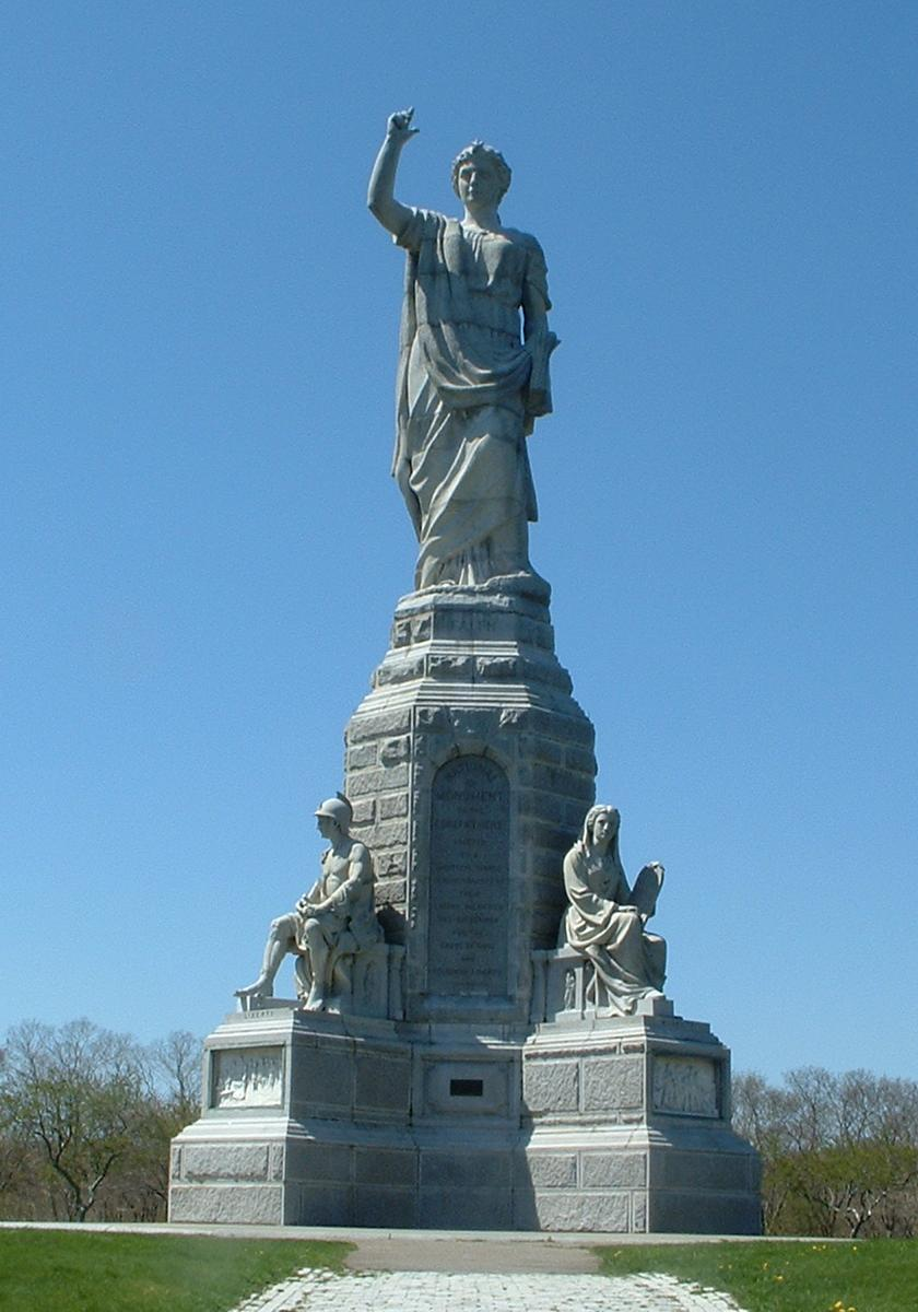 America, the Beautiful Faith Monument in Plymouth, MA