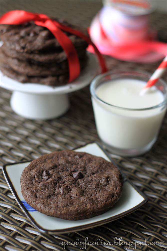 GoodyFoodies Recipe Rich double chocolate brownie cookies (Ree Drummond)