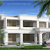 Two different elevations of a luxury 4 bed room villa