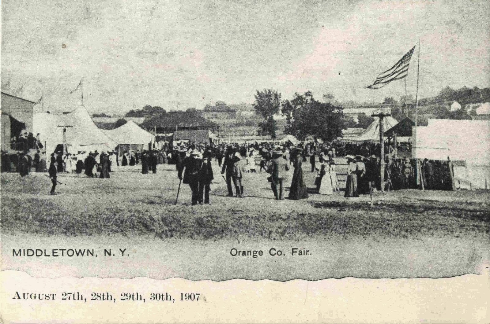 Images of Warwick New York Orange County Fair 1907