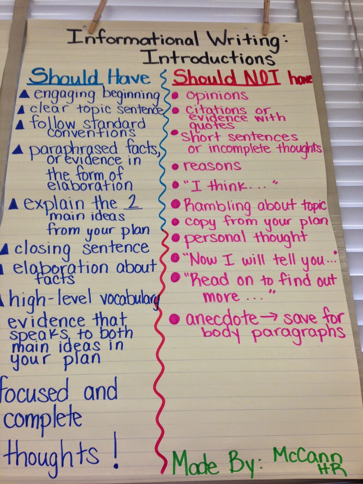 Mrs. McCann's Language Arts Blog: Preparing for FSA Writing Test