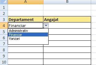 how to make excel data validation dependent list