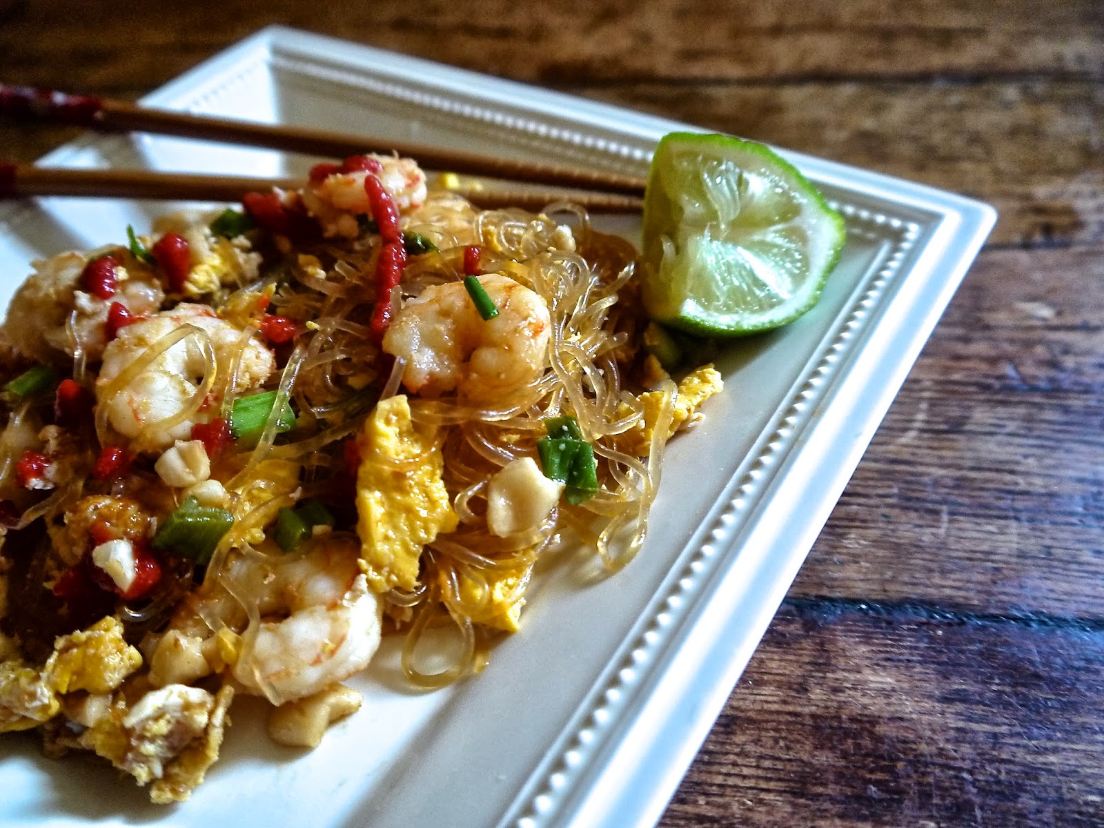 Shrimp Pad Thai w Kelp Noodles the preppy paleo Bloglovin’