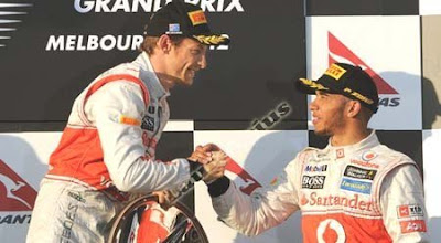 Button Juarai Seri GP F1 Button Juarai Seri Australia
