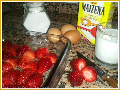 Clafouti de fresas