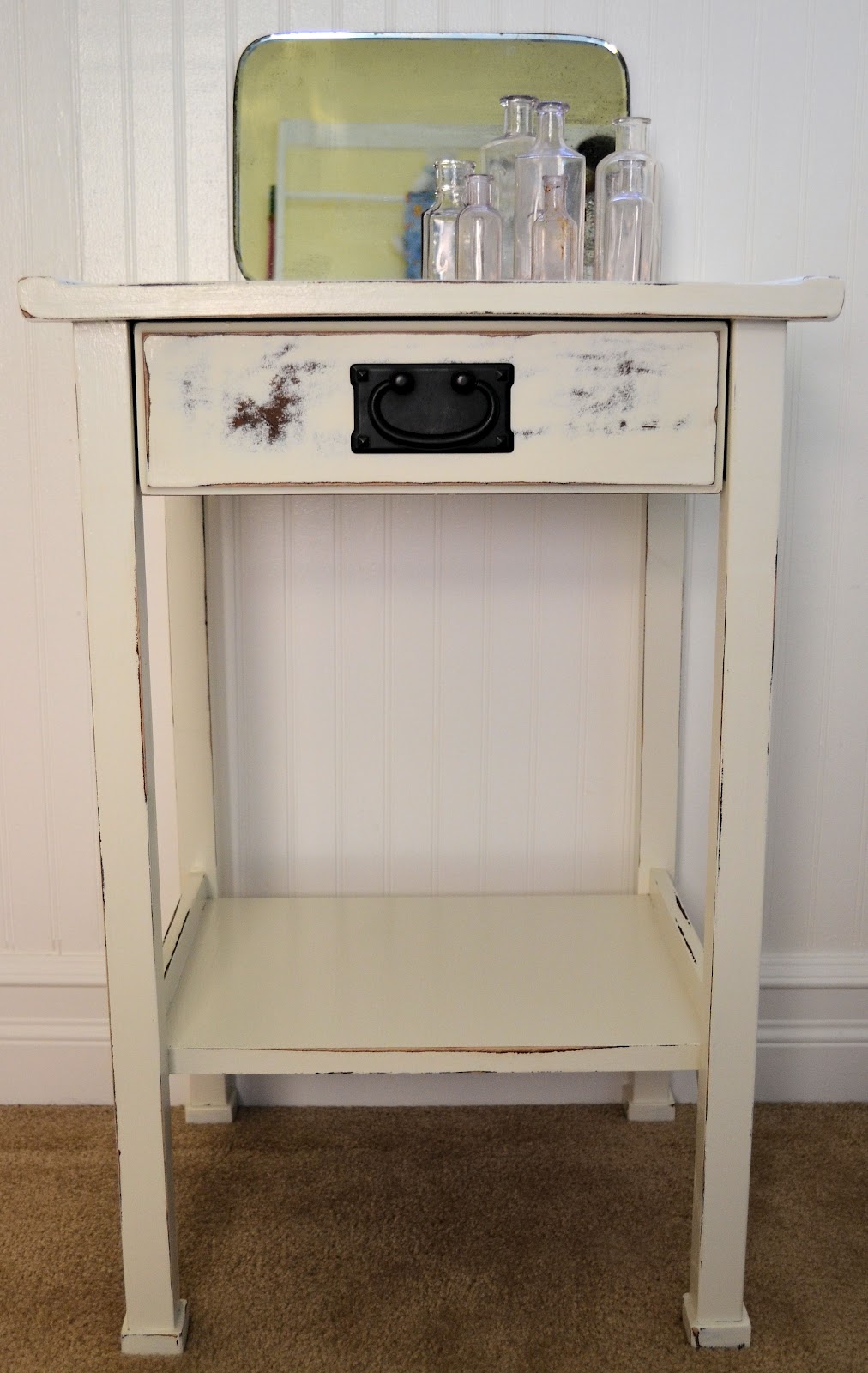 Shabby Love End Table Redo
