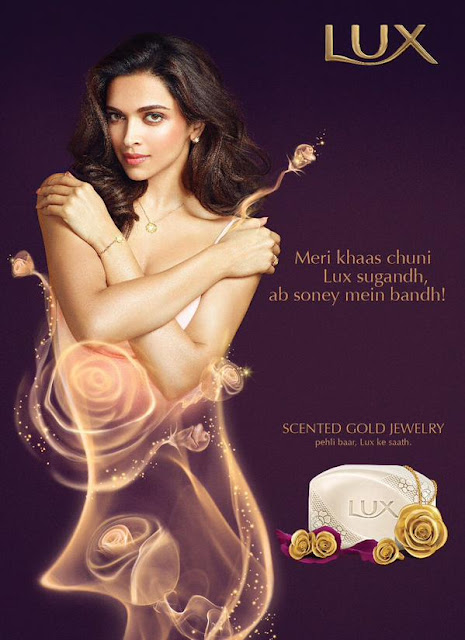 Deepika Padukone Photoshoot for Lux soap ad