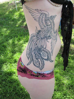 Cool Phoenix Tattoos On Women Picture 8