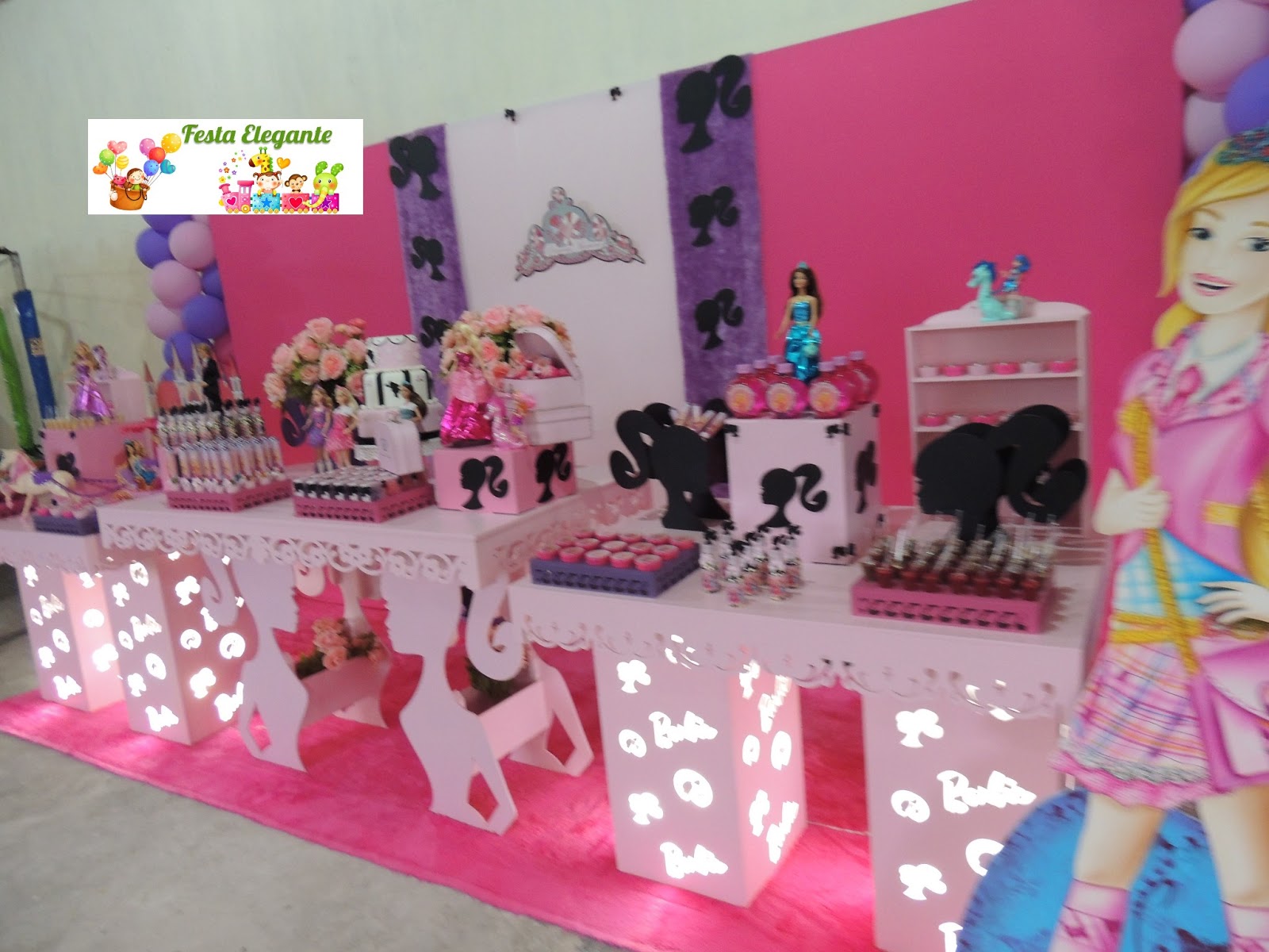 decoracao festa xuxinha:FESTA ELEGANTE DECORAÇÃO PARA FESTAS INFANTIS: Barbie Escola de decoracao festa xuxinha:FESTA ELEGANTE DECORAÇÃO PARA FESTAS INFANTIS: Barbie Escola de
