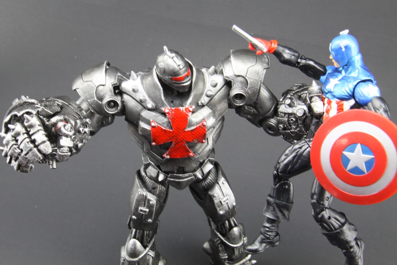 packratstudios Marvel Legends IRON CROSS Movie Concept Avengers