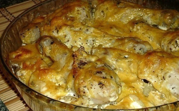 Картошка с курицей по деревенски в духовке рецепт