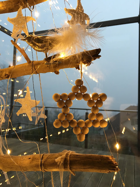 Weihnachtsbaum mal anders schwemmholz, weiss, silber, Tannenbaum, Weihnachten, homemade, diy