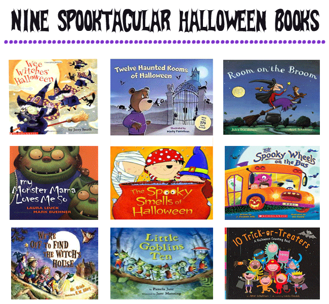 Sunshiny Days: Spooktacular Halloween Books