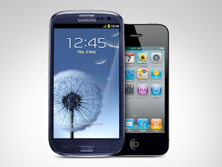 iphone 4s vs galaxy s 3 bagusan mana, adu iphone dan android samsung, perbandingan iphone 4s dan samsung galaxy s 3, adu android vs iphone