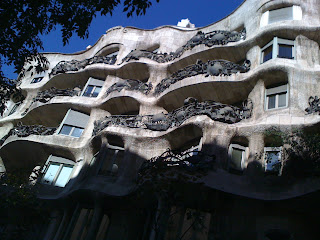 La Pedrera by Gaudi in Barcelona
