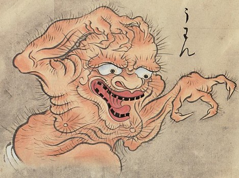 Potato Weather: SOME MONSTERS (2) : A JAPANESE DEMON