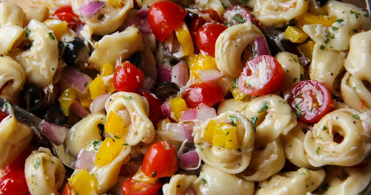 Diary of a Recipe Addict Summertime Tortellini Pasta Salad