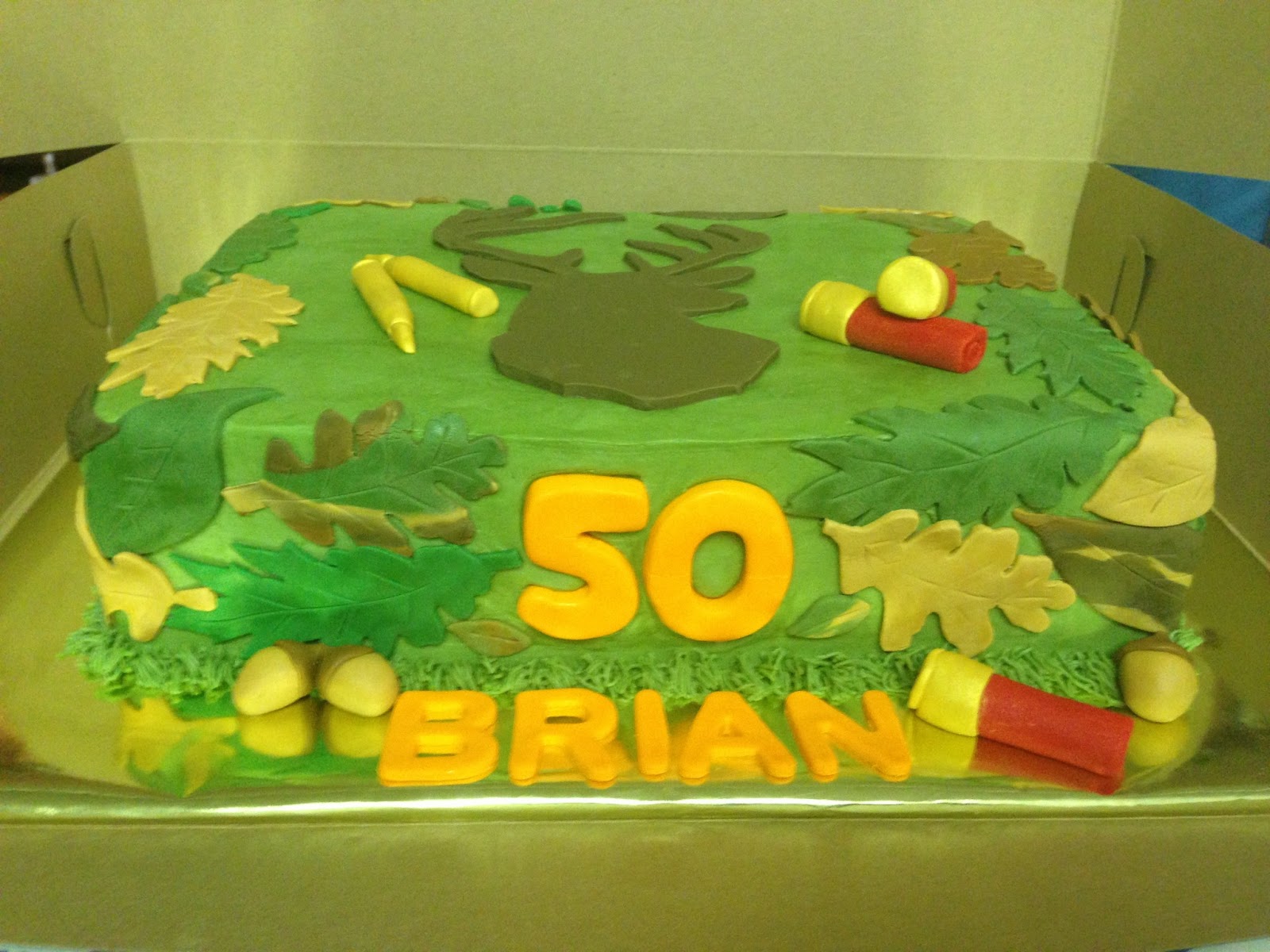 Cakes By Mindy Deer Hunting Cake 9 X 13