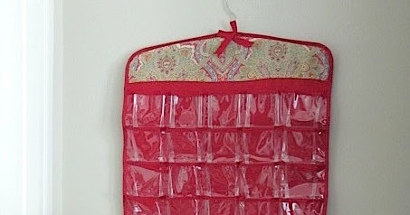 Sew Many Ways...: Hanging Pocket Organizer Ideas...