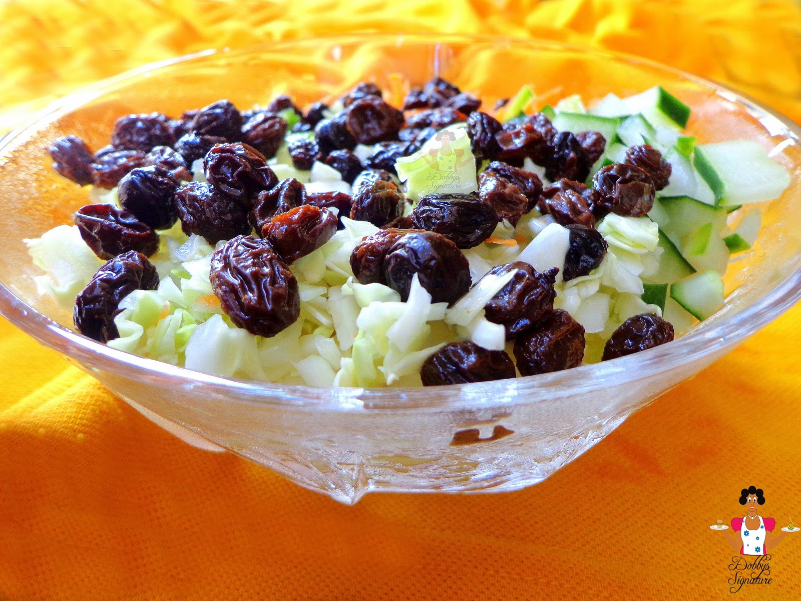 How to Make Raisin Coleslaw Dobby's Signature